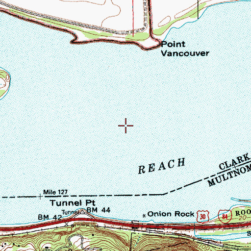 Topographic Map of Crusher (historical), OR