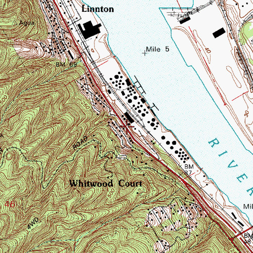 Topographic Map of General Petroleum Spurs (historical), OR