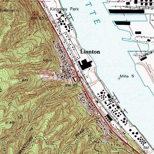 Topographic Map of Signal Oil Spur (historical), OR