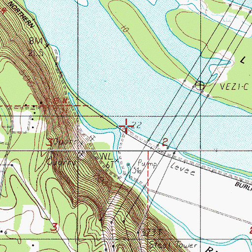 Topographic Map of Tryon (historical), OR