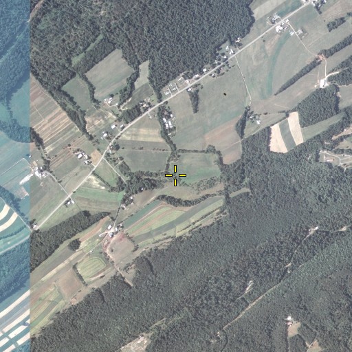 Aerial/Satellite Image of Barn Run, PA