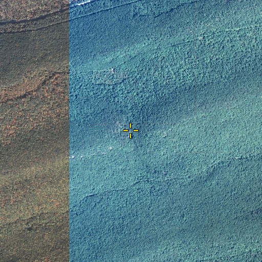 Aerial/Satellite Image of Bear Gap, PA