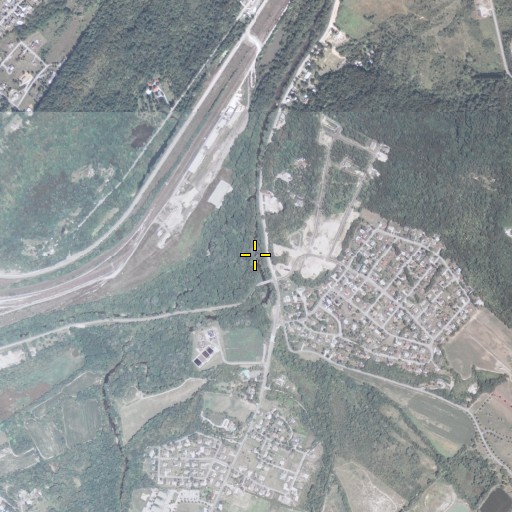 Aerial/Satellite Image of Beaverdam Branch, PA