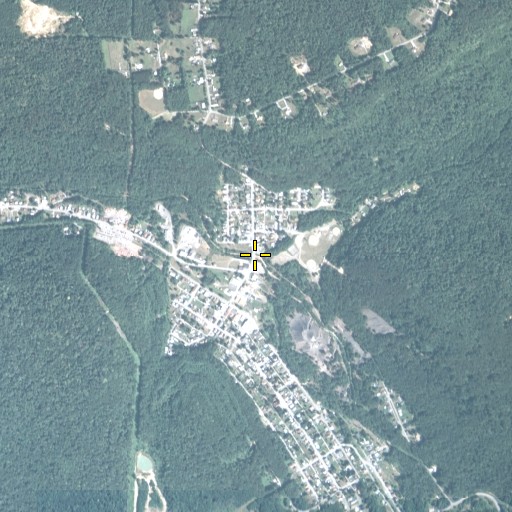 Aerial/Satellite Image of Beaverdam Run, PA