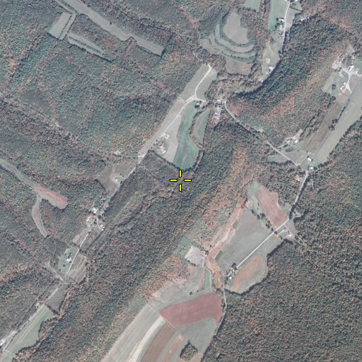 Aerial/Satellite Image of Beech Lick, PA