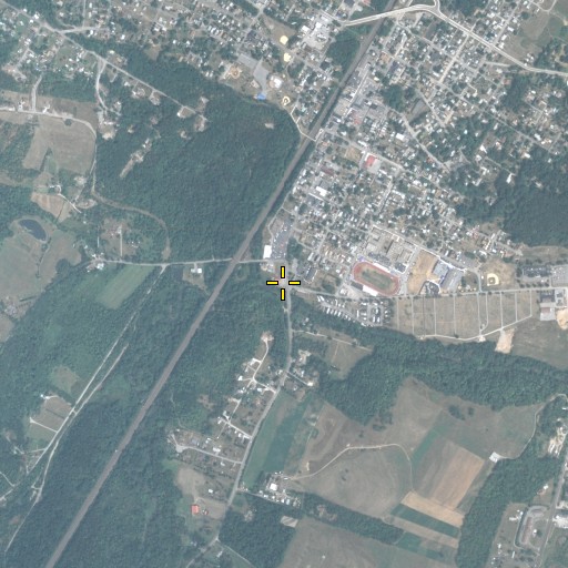 Aerial/Satellite Image of Bells Gap Run, PA