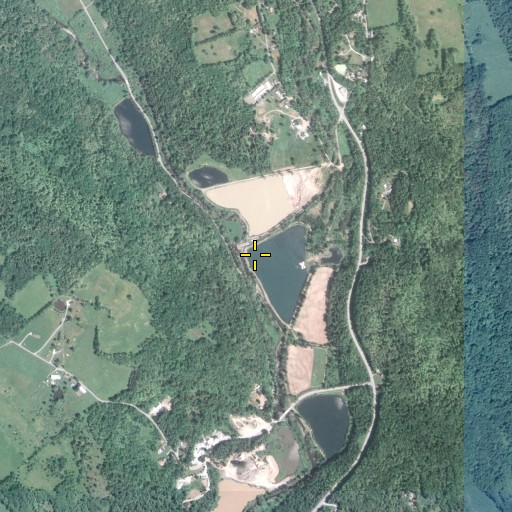 Aerial/Satellite Image of Big Brook, PA