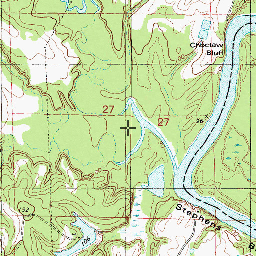 Topographic Map of Culpeper Creek, AL