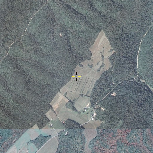 Aerial/Satellite Image of Big Ridge, PA
