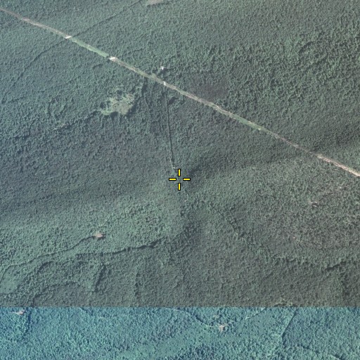 Aerial/Satellite Image of Black Gap, PA