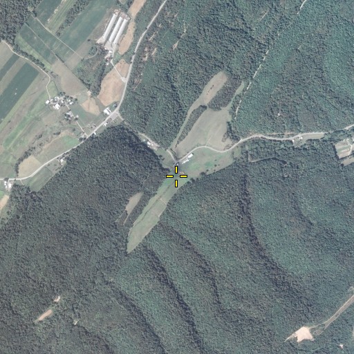 Aerial/Satellite Image of Blocks Hollow, PA