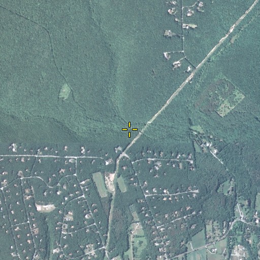 Aerial/Satellite Image of Bowers Creek, PA