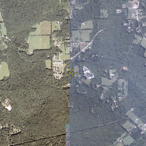 Aerial/Satellite Image of Bronson Cemetery, PA