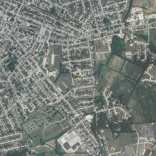 Aerial/Satellite Image of Brookside School, PA