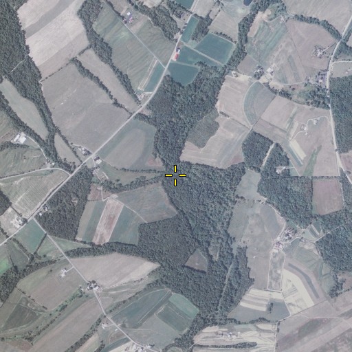 Aerial/Satellite Image of Burns Creek, PA