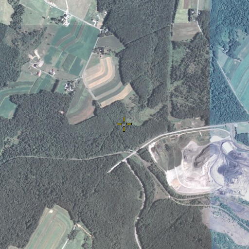 Aerial/Satellite Image of California Run, PA