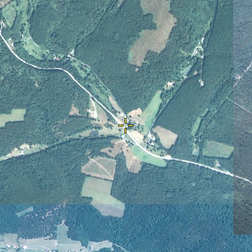 Aerial/Satellite Image of Calvary Hollow, PA