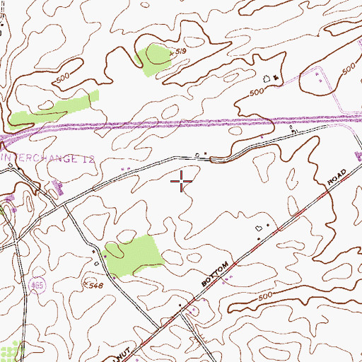 Topographic Map of Carlisle Regional Medical Center, PA