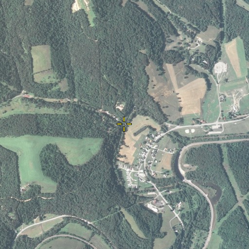 Aerial/Satellite Image of Clear Run, PA