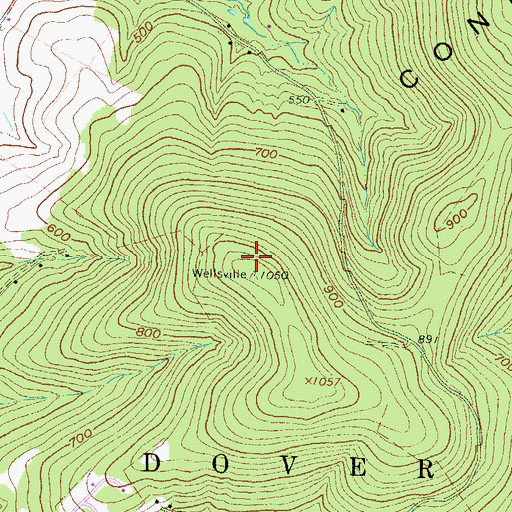 Topographic Map of Conewago Mountain, PA