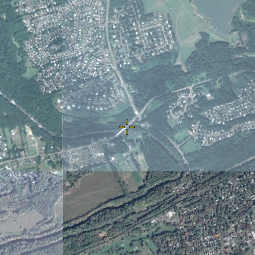 Aerial/Satellite Image of Core Creek, PA