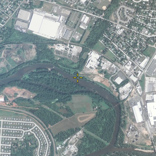 Aerial/Satellite Image of Crossmans Run, PA