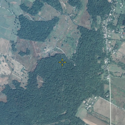 Aerial/Satellite Image of Devils Den, PA