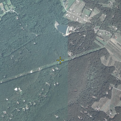 Aerial/Satellite Image of Devils Hump, PA