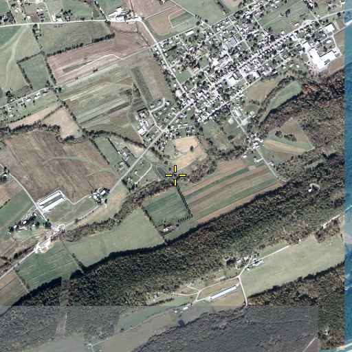 Aerial/Satellite Image of Dry Run, PA