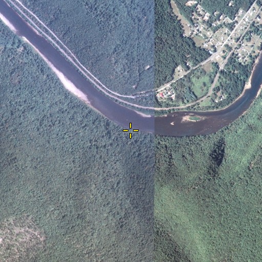 Aerial/Satellite Image of Dry Run, PA
