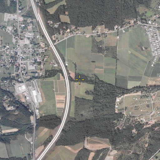 Aerial/Satellite Image of Dry Run, PA