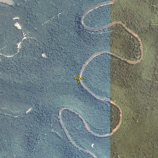 Aerial/Satellite Image of Dunlap Run, PA