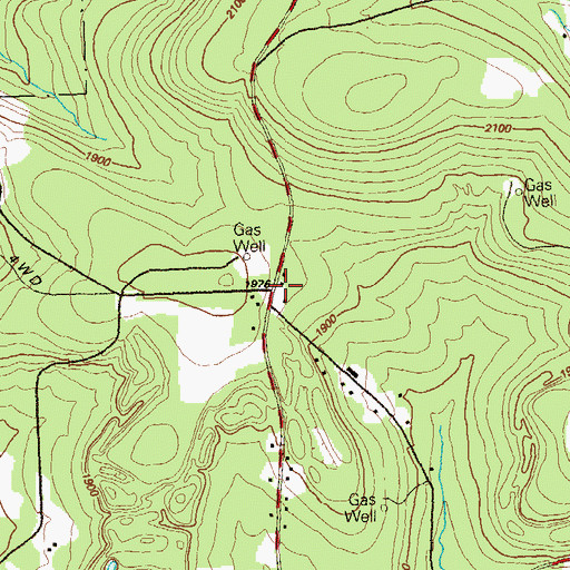 Topographic Map of Eagle Eye School, PA