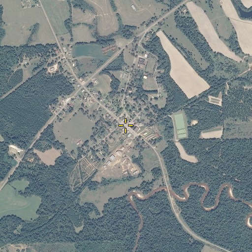 Aerial/Satellite Image of Dozier, AL