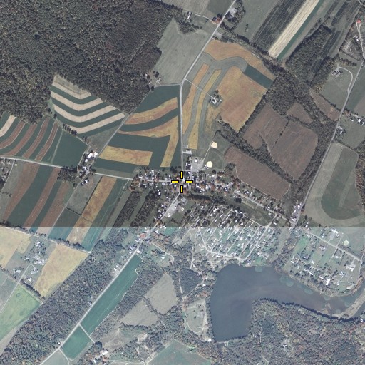 Aerial/Satellite Image of Fannettsburg, PA