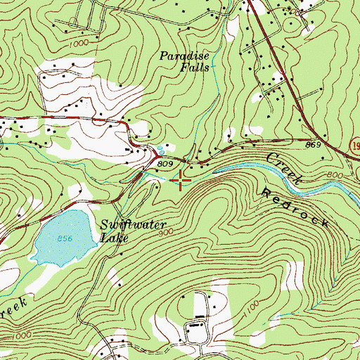 Topographic Map of Forest Hills Run, PA