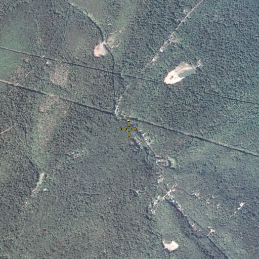 Aerial/Satellite Image of Fowler Hollow Run, PA