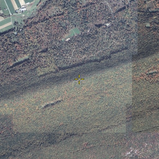 Aerial/Satellite Image of Brush Mountain, PA