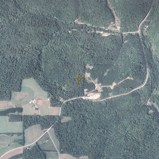 Aerial/Satellite Image of Germania Hill, PA