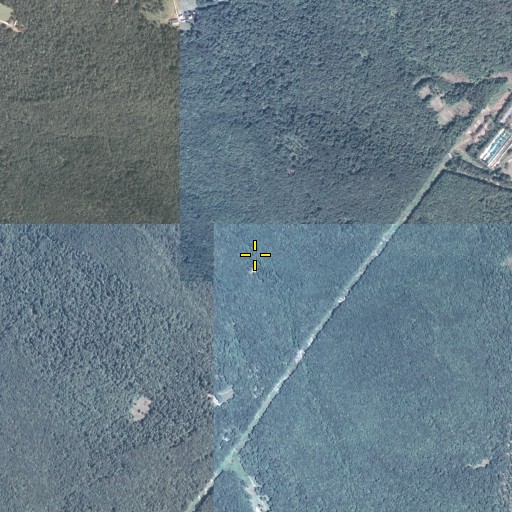 Aerial/Satellite Image of Glade Run, PA