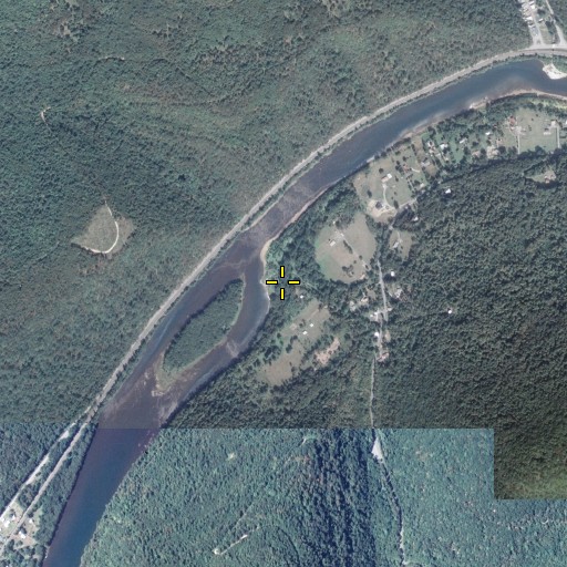 Aerial/Satellite Image of Hall Run, PA