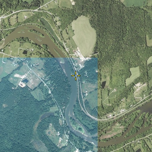 Aerial/Satellite Image of High Bridge Creek, PA