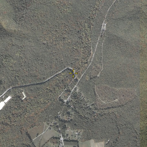 Aerial/Satellite Image of Hunters Run, PA