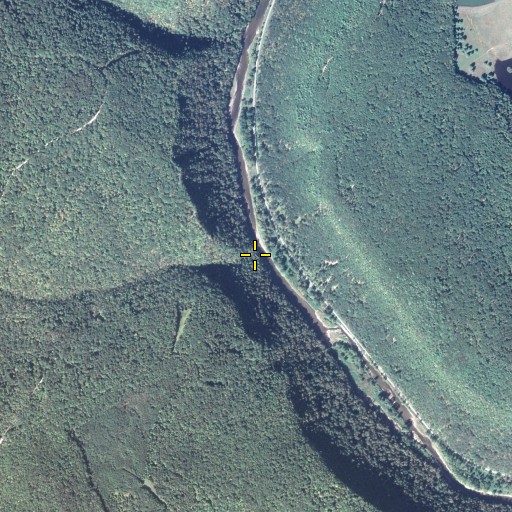Aerial/Satellite Image of Ice Break Run, PA