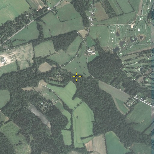Aerial/Satellite Image of Indian Run, PA