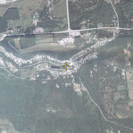 Aerial/Satellite Image of Jake Run, PA