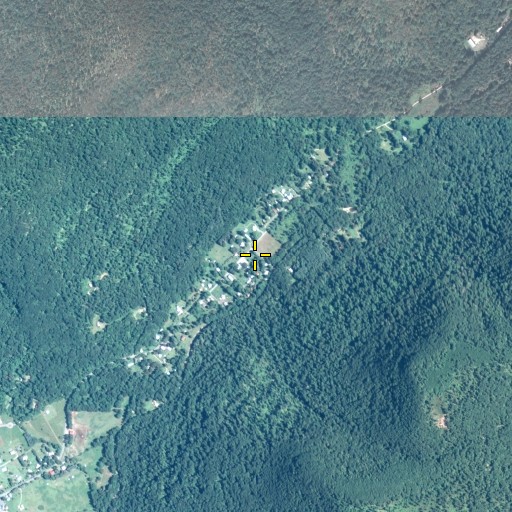 Aerial/Satellite Image of Jamison City, PA