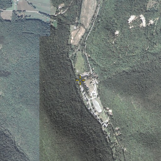 Aerial/Satellite Image of Johnson Run, PA