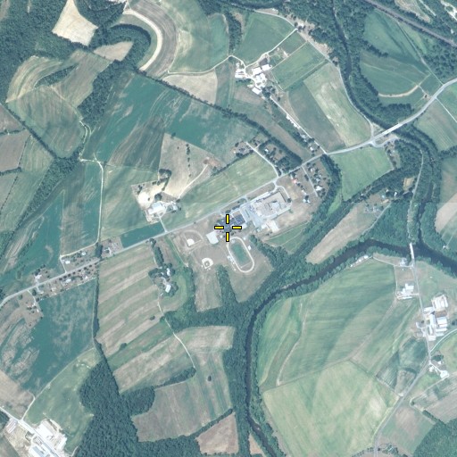 Aerial/Satellite Image of Juniata Valley High School, PA