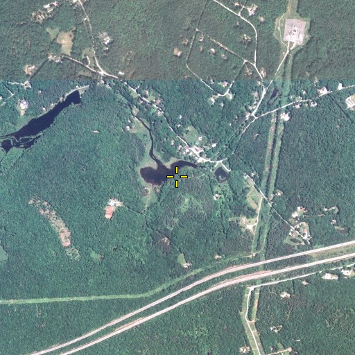 Aerial/Satellite Image of Kleinhans Lake, PA